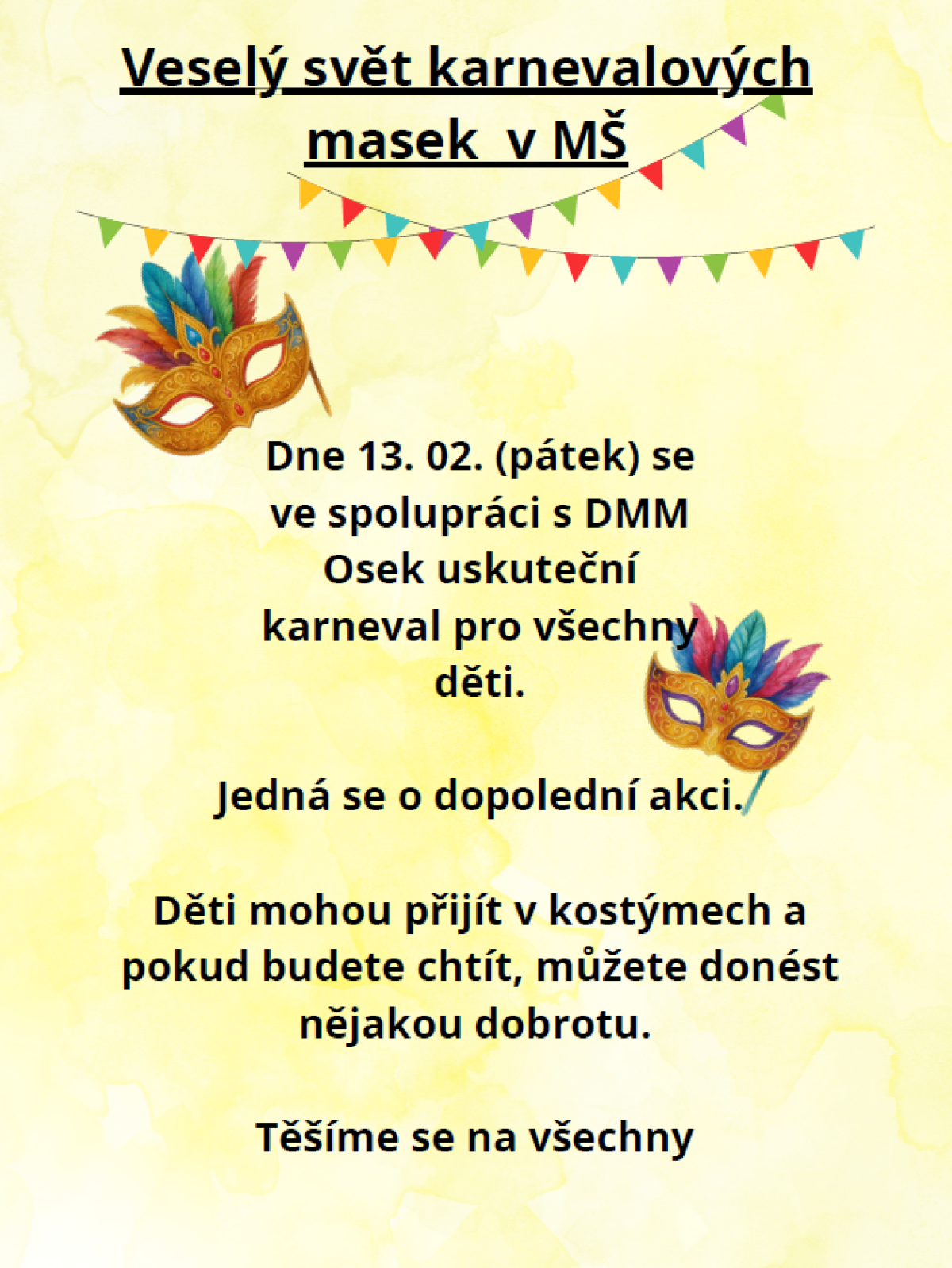 Karneval v MŠ
