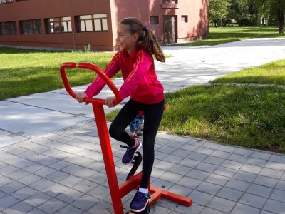 Tělesná výchova a workout hřiště