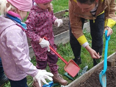 Projektové dopoledne Příprava zahrady na jaro
