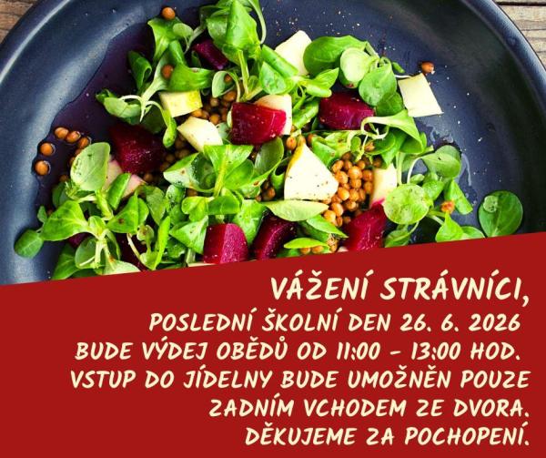 VÝDEJ OBĚDŮ