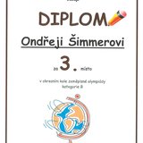 Ondřej Šimmera - Okresní kolo zeměpisné olympiády