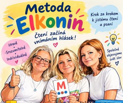 METODA ELKONIN PŘIPRAVUJE PŘEDŠKOLÁKY A ŽÁKY 1. ROČNÍKU NA ČTENÍ